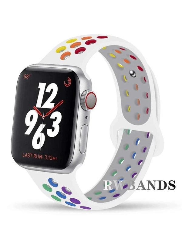 Silikon Sportarmband (Einzelschlaufen-Verschluss) - in verschiedenen Farben (Kopie)