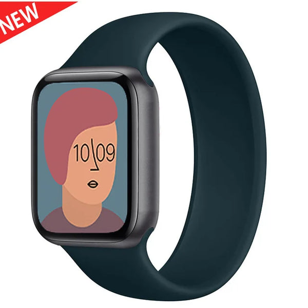 Silikon Solo Loop Band - in verschiedenen Farben