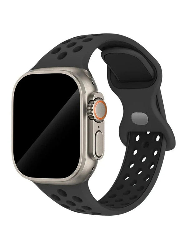 Silikon Sportarmband (Doppelschlaufen-Verschluss) - in verschiedenen Farben