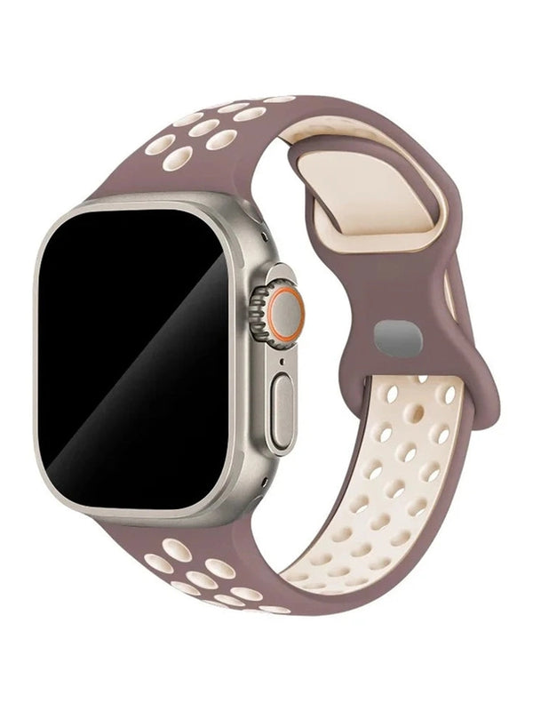 Silikon Sportarmband (Doppelschlaufen-Verschluss) - in verschiedenen Farben