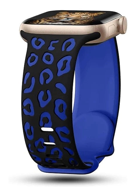 Leopard Silikon Armband - in verschiedenen Farben