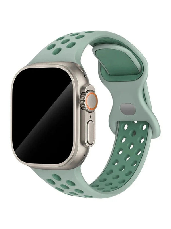 Silikon Sportarmband (Doppelschlaufen-Verschluss) - in verschiedenen Farben