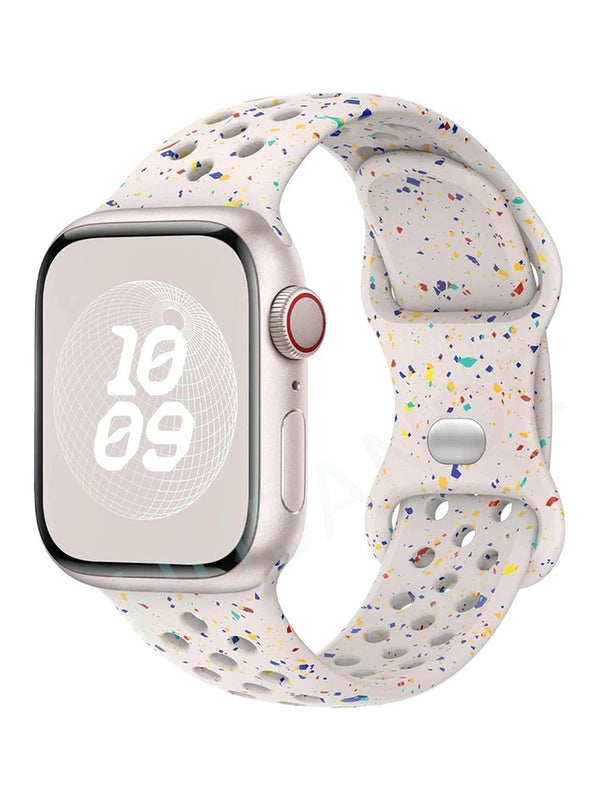 Silikon Sportarmband (Doppelschlaufen-Verschluss) - in verschiedenen Farben