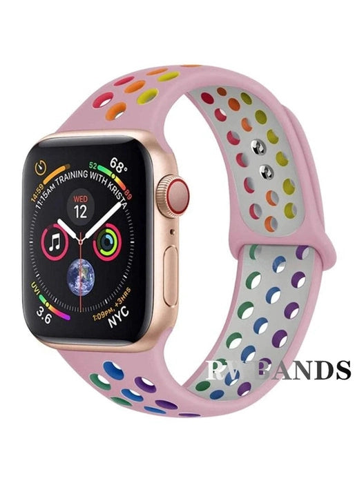 Silikon Sportarmband (Einzelschlaufen-Verschluss) - in verschiedenen Farben