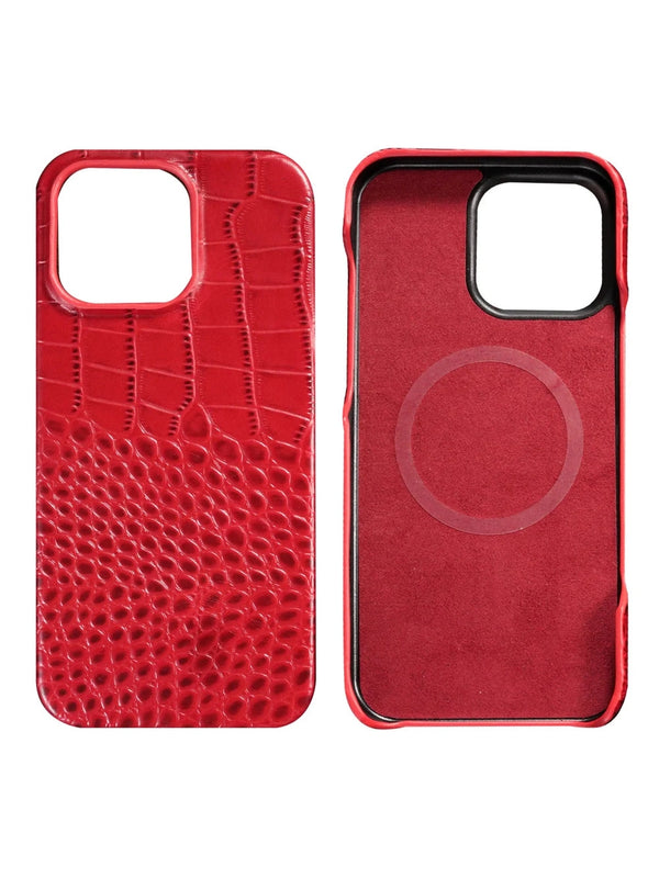 Rindsleder Case in verschiedenen Farben