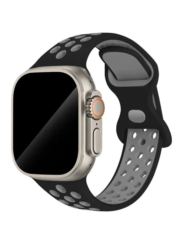 Silikon Sportarmband (Doppelschlaufen-Verschluss) - in verschiedenen Farben