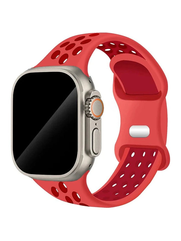 Silikon Sportarmband (Doppelschlaufen-Verschluss) - in verschiedenen Farben