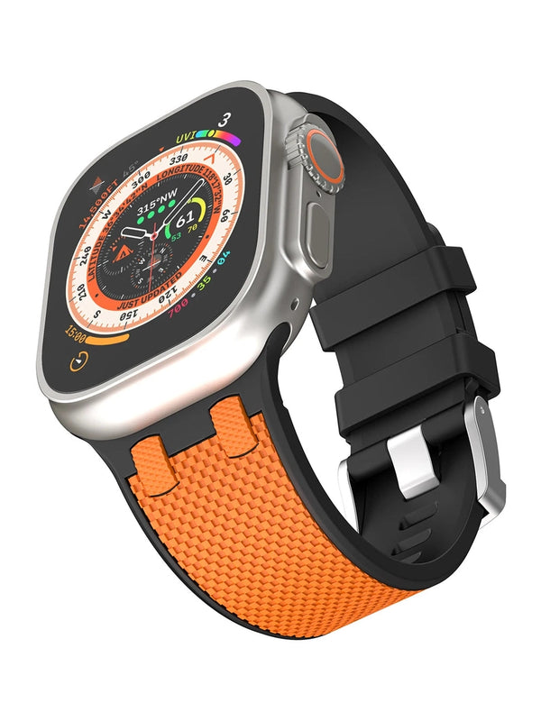 Silikon Armband mit Breitdornschließe - in verschiedenen Farben