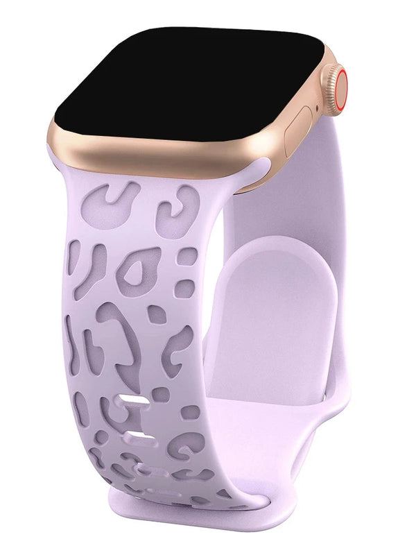 Leopard Silikon Armband - in verschiedenen Farben