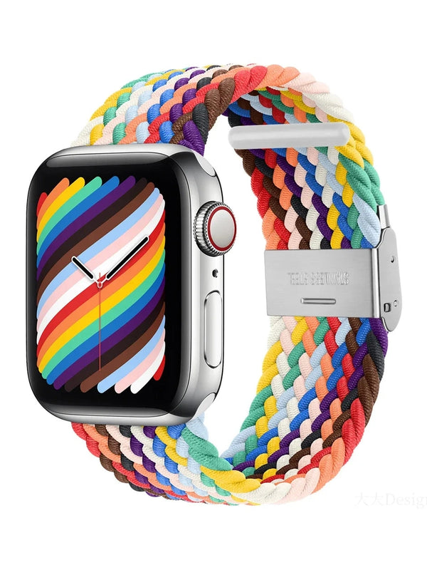 "Pietro" geflochtenes Nylon Armband in vielen Variationen