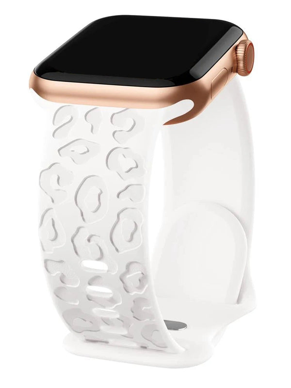 Leopard Silikon Armband - in verschiedenen Farben