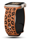 Leopard Silikon Armband - in verschiedenen Farben
