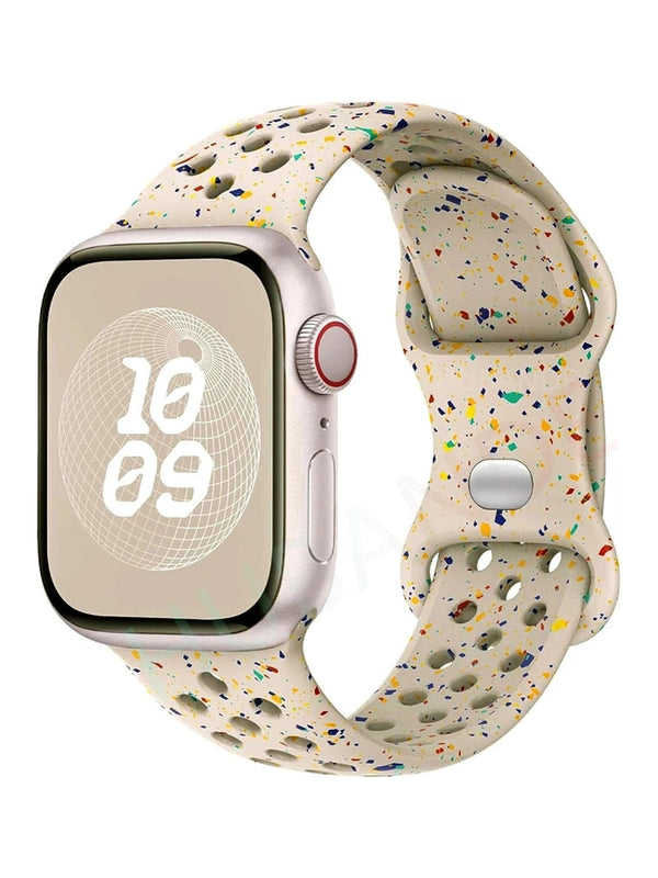 Silikon Sportarmband (Doppelschlaufen-Verschluss) - in verschiedenen Farben