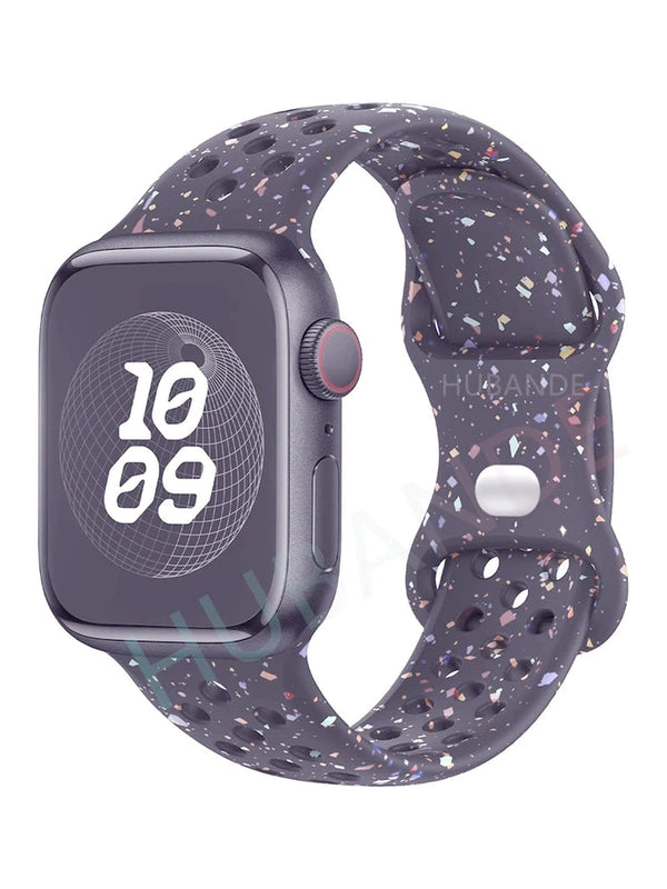 Silikon Sportarmband (Doppelschlaufen-Verschluss) - in verschiedenen Farben