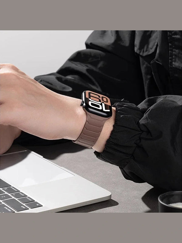 "Accurate“ Magnetisches Silikon Armband in vielen Farben