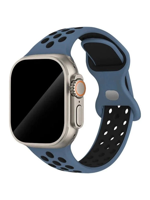 Silikon Sportarmband (Doppelschlaufen-Verschluss) - in verschiedenen Farben