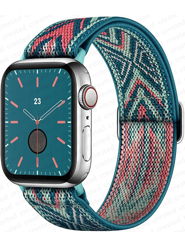 Nylon Style Apple Watch Armband in vielen Farben