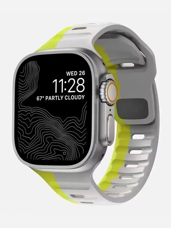 "Hiking" - Silikon AppleWatch Armband