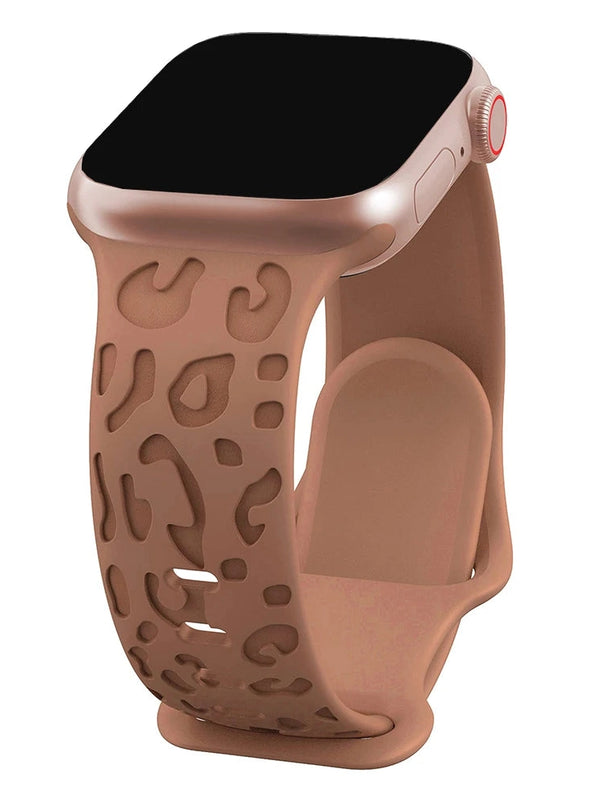 Leopard Silikon Armband - in verschiedenen Farben