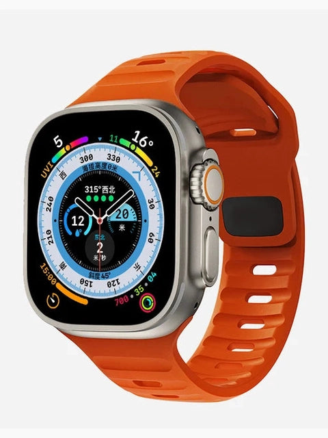 Robustes Silikon Sport Armband - in verschiedenen Farben