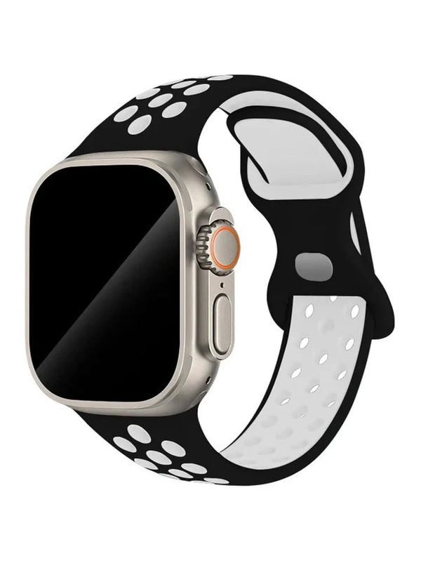 Silikon Sportarmband (Doppelschlaufen-Verschluss) - in verschiedenen Farben