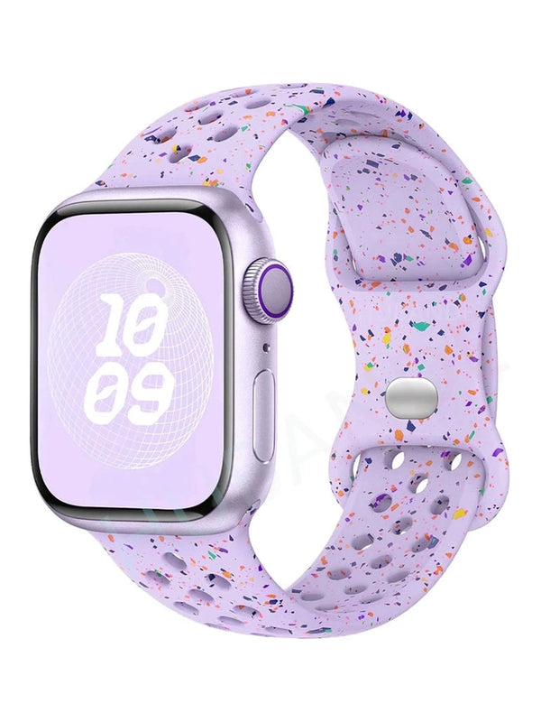 Silikon Sportarmband (Doppelschlaufen-Verschluss) - in verschiedenen Farben