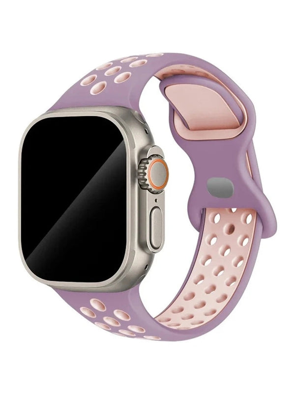 Silikon Sportarmband (Doppelschlaufen-Verschluss) - in verschiedenen Farben