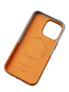 Kartenhalter Case Orange-Grau
