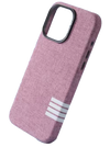 Leinenstoff Case Rosa