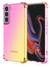 Rainbow Case mit Schutzecken Pink-Gold