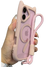 Katzenohr mit Schlaufe Pink