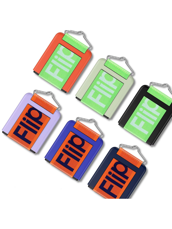 Z Flip Case mit Gurt in Hellblau