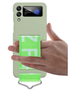 Z Flip Case mit Gurt in Grün