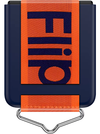 Z Flip Case mit Gurt in Navy Blau