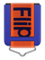 Z Flip Case mit Gurt in Blau