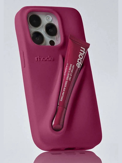 Rhode Case mit Lippenstift Raspberry