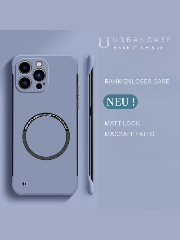 Rahmenloses MagSafe iPhone Case in verschiedenen Farben