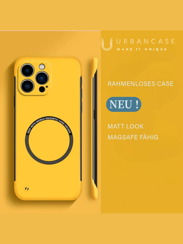 Rahmenloses MagSafe iPhone Case in verschiedenen Farben