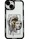 David mit Gold-Skull