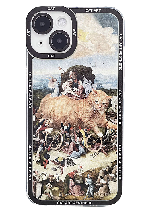 Der Heuwagen als Katze