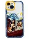 Mona Lisa mit Van Gogh
