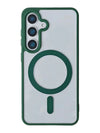 Transparentes MagSafe Case Grün