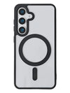 Transparentes MagSafe Case Schwarz