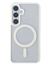 Transparentes MagSafe Case Weiß