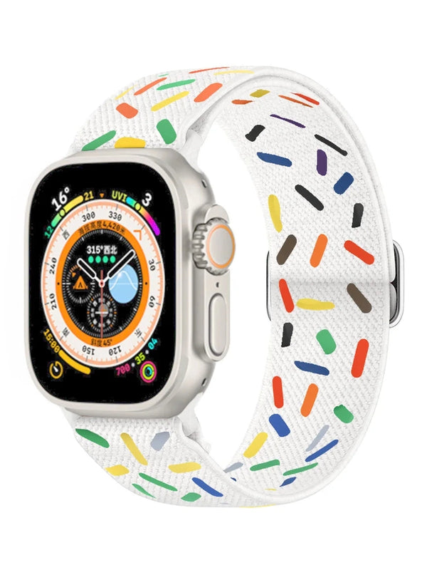Nylon Style Apple Watch Armband in vielen Farben