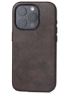 Business PU-Leder Case Schwarz-Braun