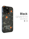 MagSafe Case Grafitti Schwarz