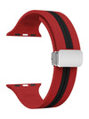 "Biker“ Silikon Armband mit Magnetverschluss in vielen Farben