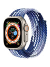 Geflochtenes Solo Loop Armband mit Klettverschluss in vielen Farben
