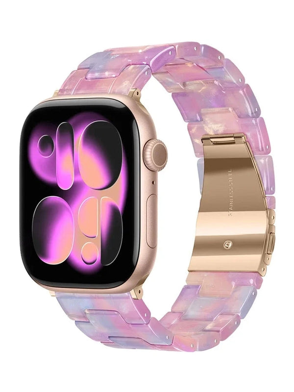 "Aurora Resin" Gliederarmband für Apple Watch